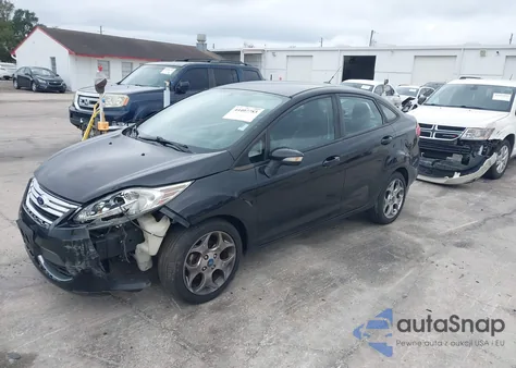 2012 Ford Fiesta Sel из США, поврежденный, VIN 3FADP4CJ7CM183476